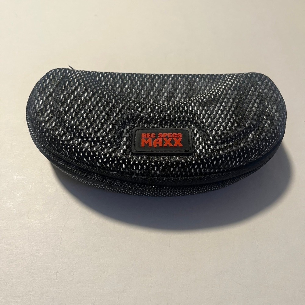 Sunglasses Case Hardshell Reg Specs Maxx Black Zipper